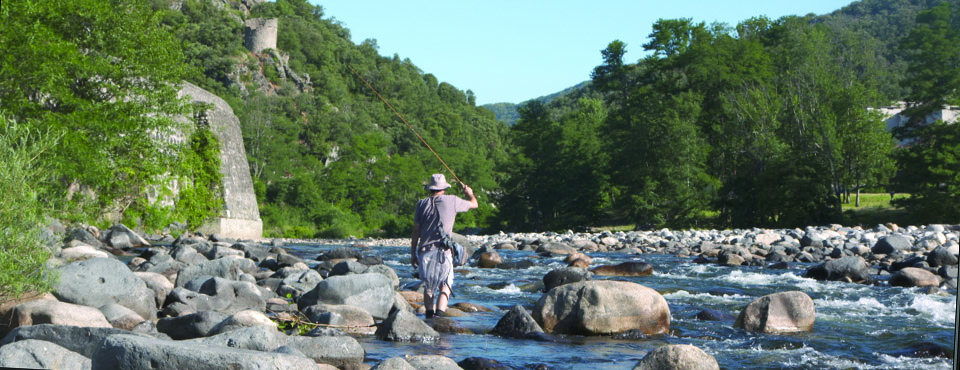 Pêche à la mouche en Ardèche